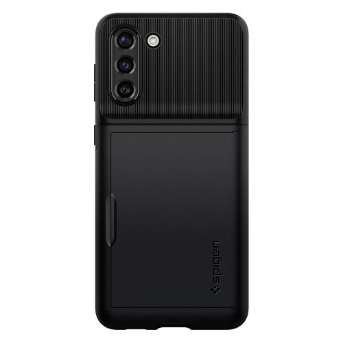 Spigen - Samsung Galaxy S21 Plus Hoesje - Back Case Slim Armor CS Zwart