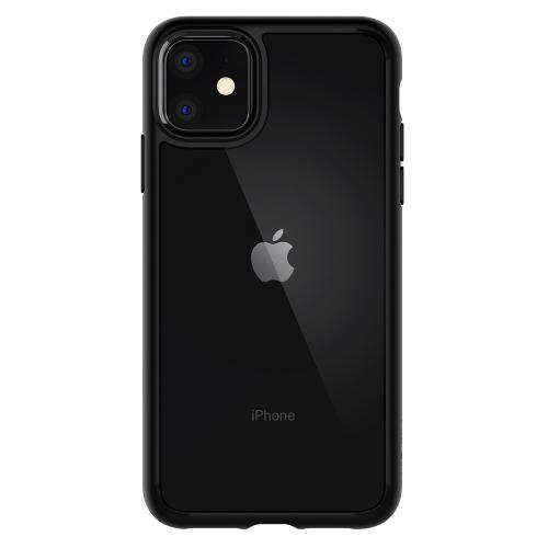 Spigen Ultra Hybrid Backcover voor de iPhone 11 - Zwart