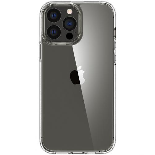 Spigen Ultra Hybrid Backcover voor de iPhone 13 Pro - Transparant