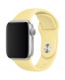 Sport Band voor de Apple Watch Series 1-7 / SE - 42/44/45 mm - Lemon Cream