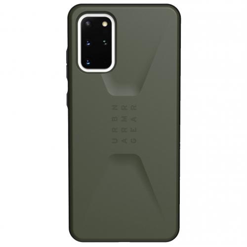 UAG Civilian Backcover voor de Samsung Galaxy S20 Plus - Olive Drab Green