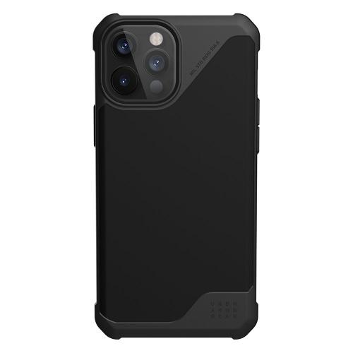 UAG - iPhone 12 Pro Max Hoesje - Back Case Metropolis LT Satijn Zwart