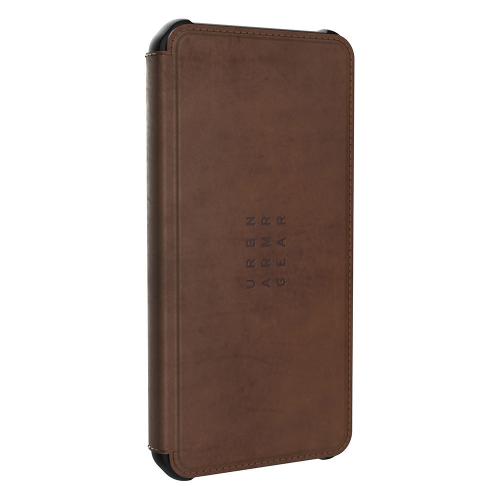 UAG - iPhone 12 Pro Max Hoesje - Book Case Metropolis Leer Bruin