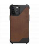 UAG Metropolis LT Backcover voor de iPhone 12 Pro Max - Leather Brown