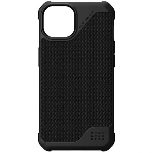 UAG Metropolis LT MagSafe Backcover voor de iPhone 13 Pro - Kevlar Black