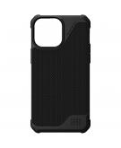 UAG Metropolis LT MagSafe Backcover voor de iPhone 13 Pro Max - Kevlar Black