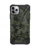UAG Pathfinder Backcover voor de iPhone 11 Pro Max - Forest Camo Black