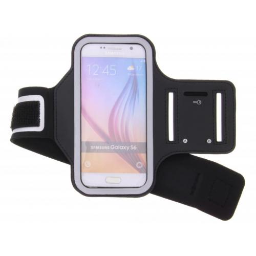 Zwarte sportarmband voor de Samsung Galaxy S6 / S6 Edge