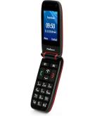 profoon PM-665 Comfort Big Button Klap GSM incl. Cradle actie pakket 5 plus1 gratis Red