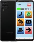 samsung Senioren Smartphone - 64GB - 4G - 6.6 inch scherm - Model S2264 - op basis van - - - gsm - mobiel - voor ouderen Zwart