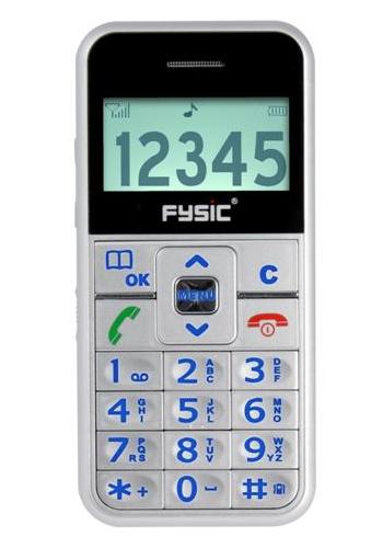Fysic FM-2500 Comfort GSM silver
