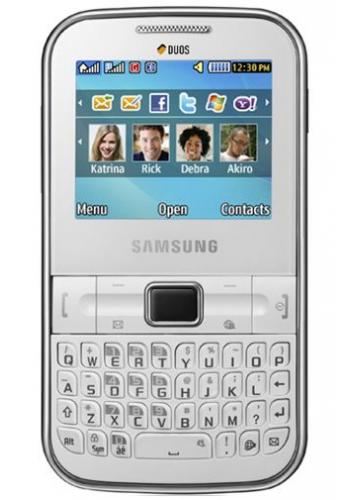 Samsung C3222 Chat DuoSim White
